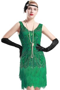 gatsby green dress