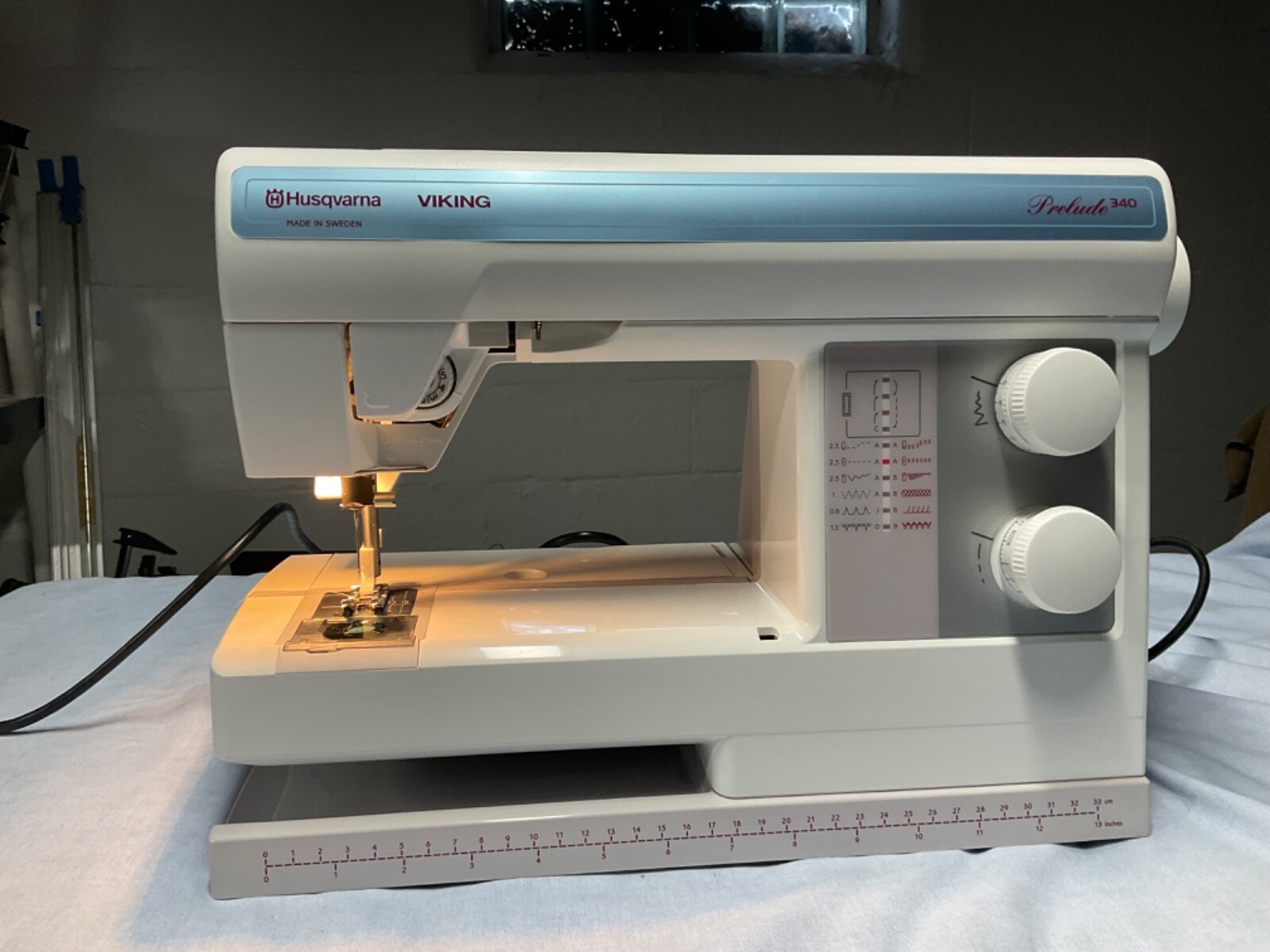 HUSQVARNA VIKING PRELUDE 340 SEWING MACHINE Excellent Condition * eBay