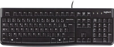 Logitech K120 - AZERTY-Layout FR - Business Keyboard - schwarz - B-Ware