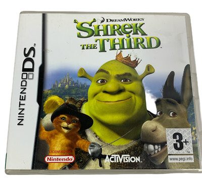 Nintendo DS Shrek der Dritte, PEGI 3+ (DS NDS 2ds DSL DSi 3ds) Videospiel