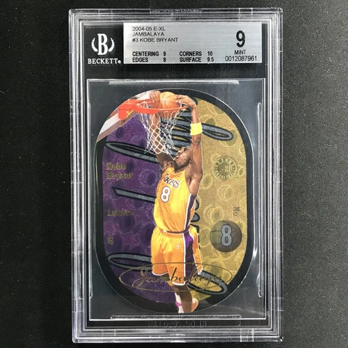 2004-05 E-xl Kobe Bryant Jambalaya No 3 Bgs 9 961