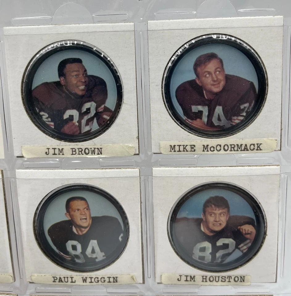 Monedas FB 1962 Salada Tea & Junket Desserts/11 Clev. Marrones/ incl. JIM BROWN! Foto 4 de 4