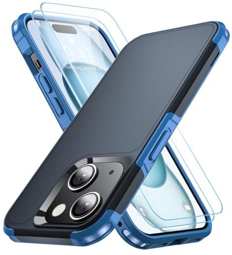 Shockproof for iPhone 15 Case,[15 FT Military Grade Drop Royal Blue