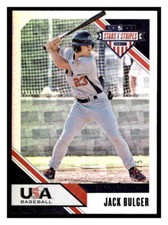 2020 Panini USA Stars & Stripes Jack Bulger Longevity USA Flag Black 1/5