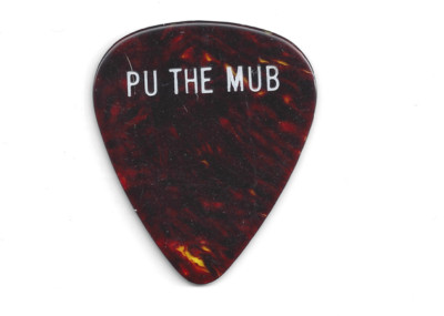 The Who PETE TOWNSHEND Guitar Pick PU THE MUB UP THE BUM Vintage 1981 UK TOUR