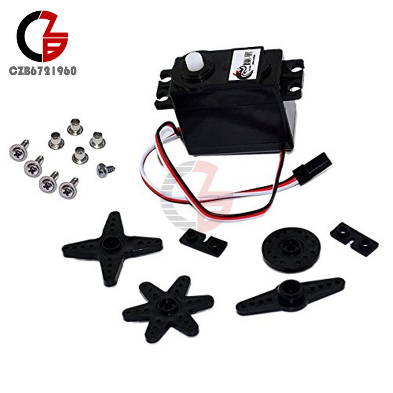 360 Degree DS04-NFC Continuous Rotation Servos DC Geared Motor for RC Robots