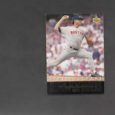1993 Upper Deck Reggie Jackson's Clutch Performers #R7 ROGER CLEMENS