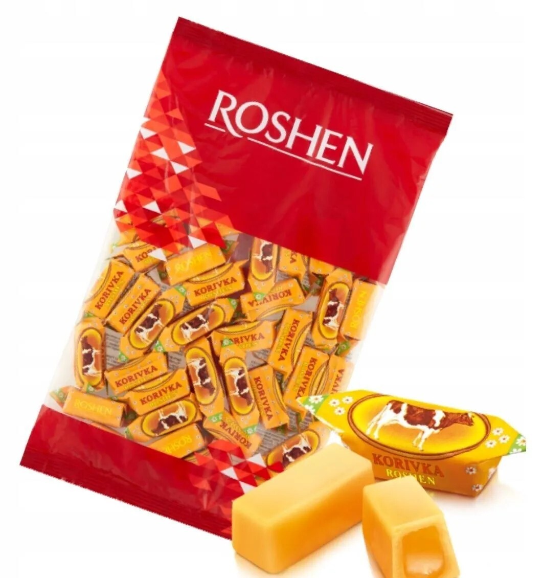 Roshen KORIVKA Milk Fudge Soft Caramel Ukrainian Sweets 1Kg | eBay UK