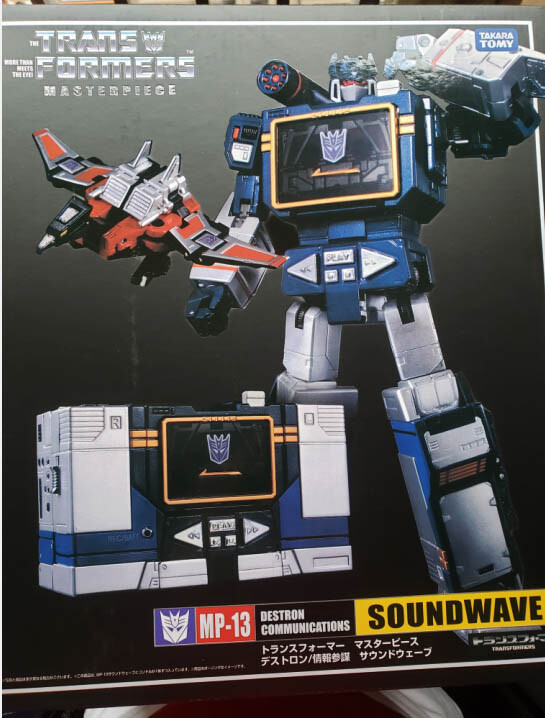 タカラトミー　トランスフォーマー　MP-13 Soundwave　未開封 TAKARA TOMY Transformers Soundwave 10