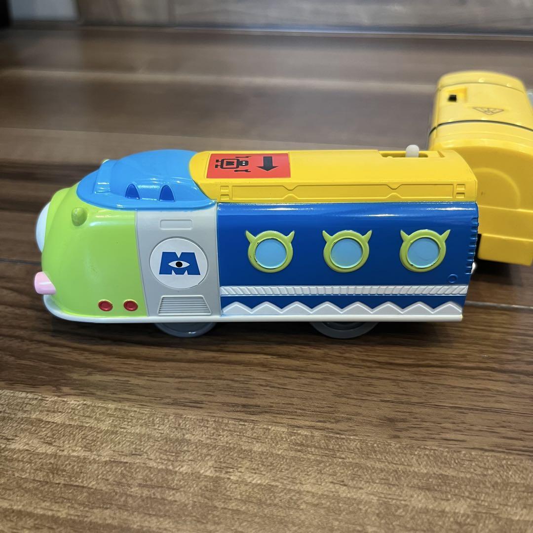 Plarail Disney Monsters Inc Train Set Mike Sulley Boo Talking  display picture 1