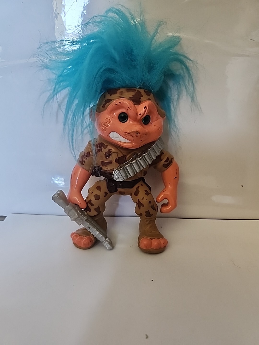 1992 Hasbro Vintage Battle Troll General Troll Figure with Original Accessories