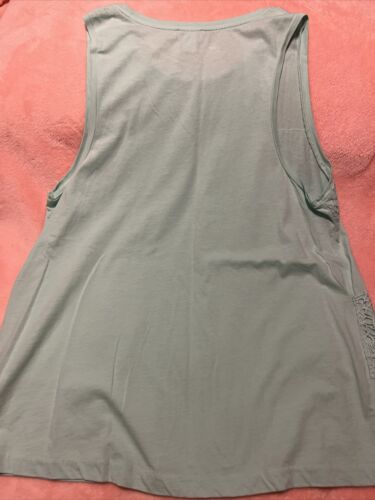 J.Crew Green Embroidered Sleeveless Lace Embellished Tank Top Size Small - Picture 3 of 5