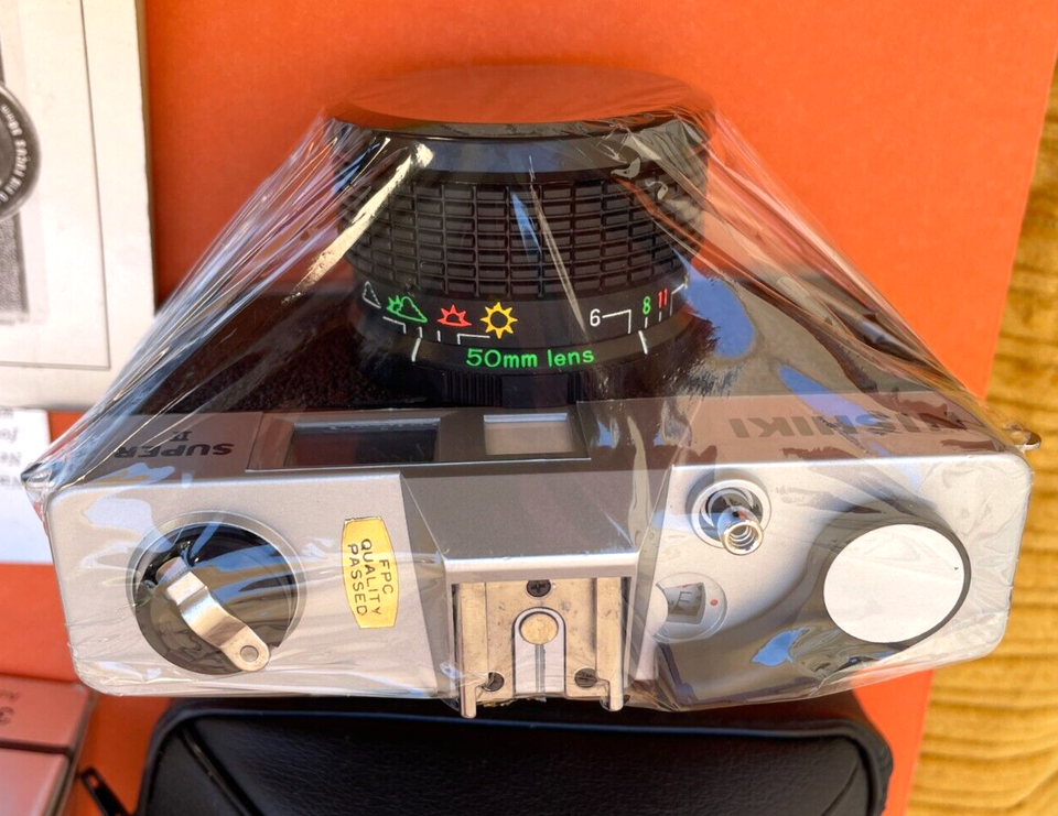 Nishiki Super II 35mm Film Camera Auto Fixed Focus 50mm Optical Lens