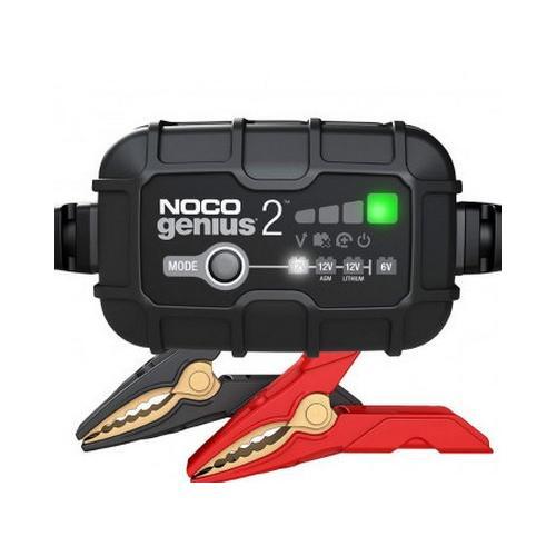 Chargeur batterie noco genius2 6v 12v 2a 40ah 30w sans entretien