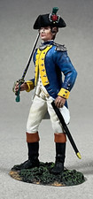W Britain - French Royal Deux-Ponts Officer, 1781 16186