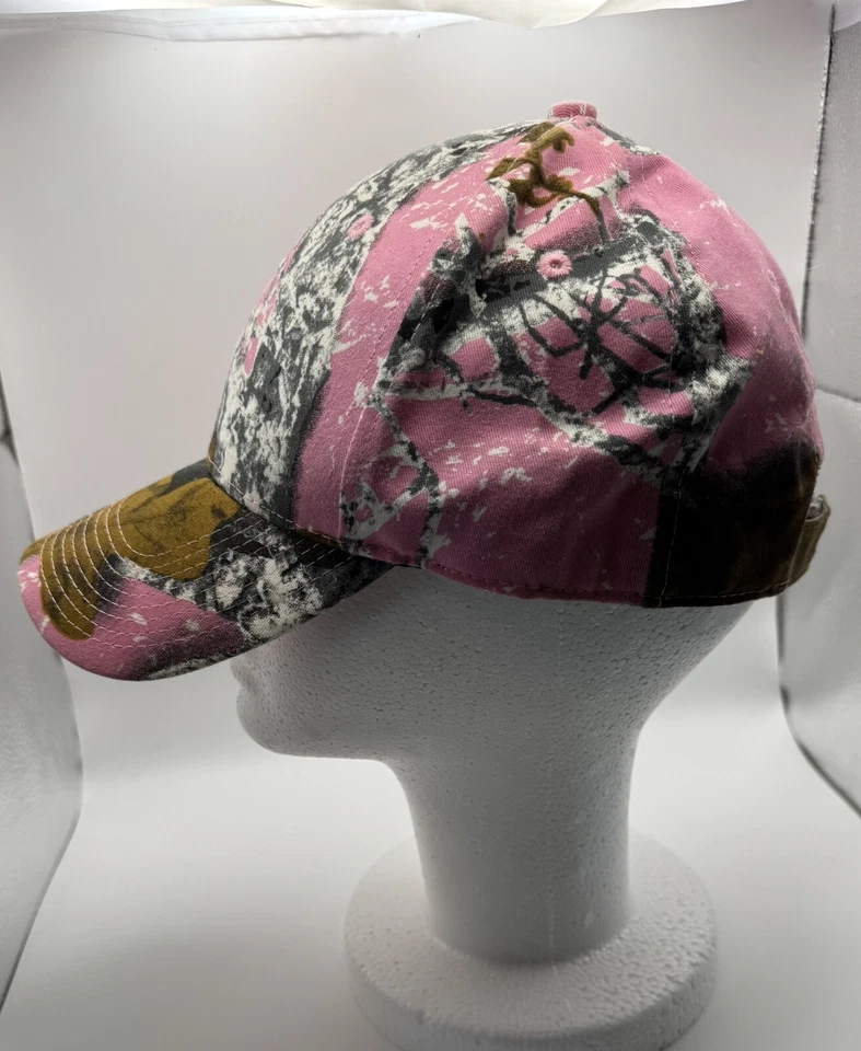 OUTDOOR CAP - Pink Camouflage - Adjustable Baseball Cap Hat! - Image 2 of 4