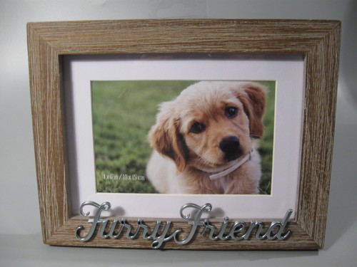 Furry Friends Pet Photo Frame Matted
