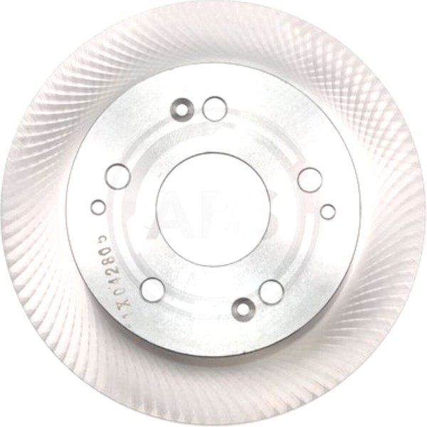 A.B.S. 2X Bremsscheibe Hinten 260 Voll FüR Honda Accord VI CK CG CH-image