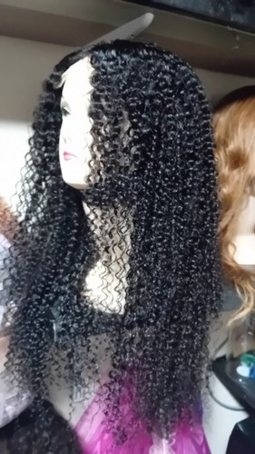 Afro kinky human hair wig - Picture 4 of 17