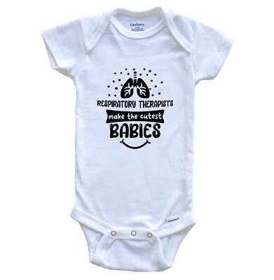 Respiratory Therapists Make The Cutest Babies Funny RT Baby Bodysuit
