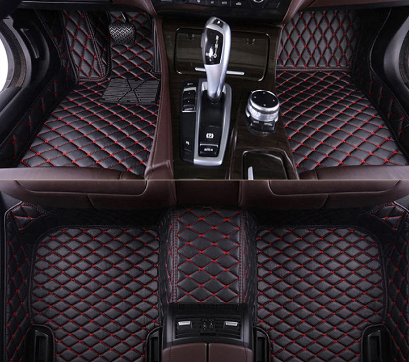 For Volkswagen Car Model Custom Auto Carpets Luxury Car Floor Mats Waterproof