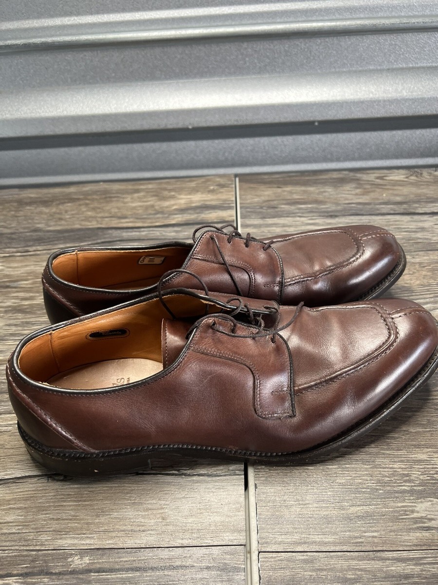 Men\'s Allen Edmonds HANCOCK Dark Brown Leather Derby Dress Shoes Size US 11 B Allen Edmonds Hancock Dress Shoes Men main image 3