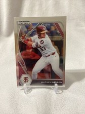 2021 Panini Prizm Draft Picks Baseball #PDP35 Matheu Nelson