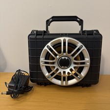 Water Resistant Turtlebox Style USA Made Portable Boom Box/ Bluetooth Speaker