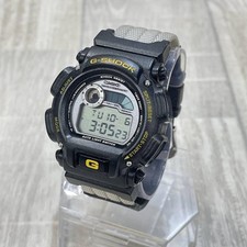 Working CASIO G-SHOCK DW-9000 Triple Crown Black