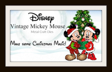 Vintage Disney Christmas Licensed Metal Dies by Character World RETIRED