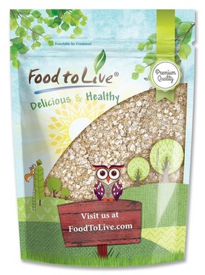 White Quinoa Flakes   Pressed Quinoa Seeds, Whole Grain, Raw, Kosher, Vegan