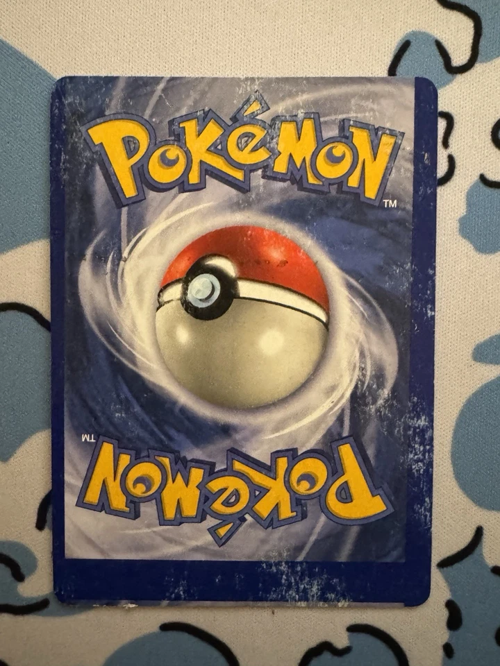 Non Factory Cut NFC Pokemon 1999 Fossil Holo Zapdos Off Center - Image 2 of 2