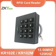 ZKTeco KR102E / KR102M RFID ID/IC Reader 125KHz 13.56MHZ  For Access control