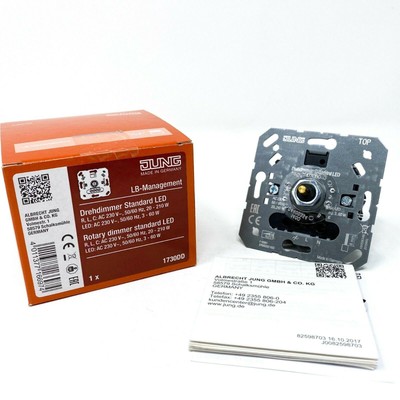 JUNG LED-Drehdimmer Standard LED | 1730DD | Dimmer | LED DIMMER | B-WARE