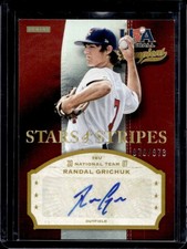2013 USA Baseball Champions Randal Grichuk Stars and Stripes Auto #/873