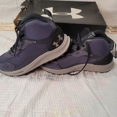 Under Armour Charged Bandit Trek 2 Purple Grey Hiking Boots Mens 7 3024267-500