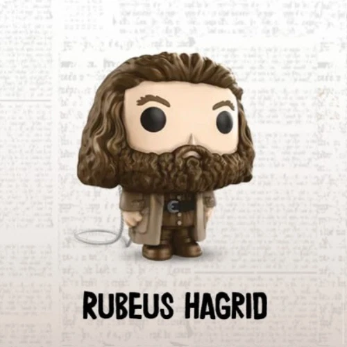 Funko Kinder Joy RUEBUS HAGRID Loose Figure w/ Instructions Harry Potter
