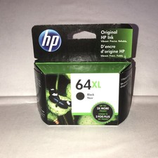 HP 64XL/N9J92AN Black Ink Cartridge New Unopened Exp 7/2023 July