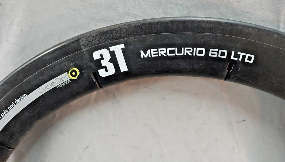 2020 3T Mercurio 60 LTD Tubular Carbon Tri Racing Bike Rim 700c 622ISO 24S Road~ - Image 3 of 4
