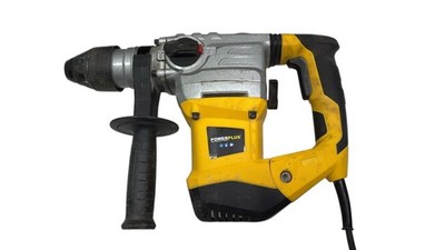 Powerplus Schlagbohrmaschine Bohrhammer 4 in 1, 1500 W Bohrer, 6 J, SDS plus