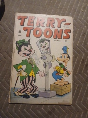 Terry-Toons #32 May 1945 Timely Golden Age Comic Book 