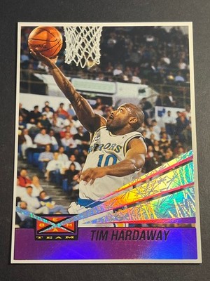 Box 18: 93-94 WHITE BORDER BEAM TEAM TEST PROOF Tim Hardaway