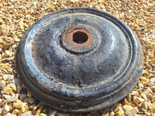 Antique VICTORIAN Cast Iron PATRESS Brick Wall Tie Plate Disc FREE UK P&P 