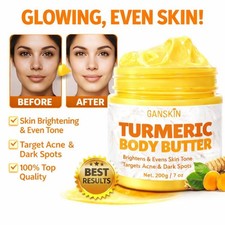 Turmeric Face Cream for Face  Body, All Natural Turmeric Skin Brightening,7 oz