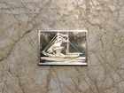 MARY CELESTE Ship Franklin Mint Mini Ingot 925 Silver Classic Naval 2.94 Gram