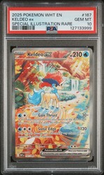 Keldeo ex 167/086 SV: White Flare Special Illustration Rare
