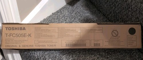 New Toshiba T-FC505E-K Black Toner Ink Cartridge e-studio - 第 1/1 張圖片