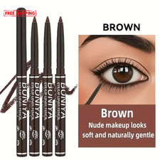 Retractable Eye Liner Pencil Black Brown White Smooth Twist Up Beauty Makeup Pen