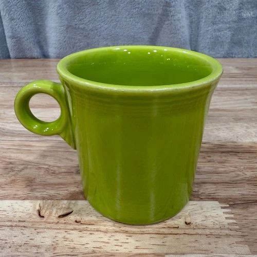 Fiesta Classic 10.25 oz Coffee Mug Ring Handle Homer Laughlin Fiestaware Lime