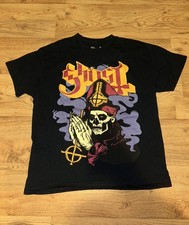 Camisa Negra Grande Oficial Fantasma Para Hombres Papa Emérito Oración